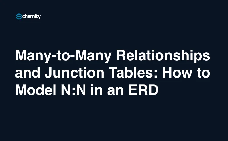 Many-to-Many Relationships and Junction Tables: How to Model N:N in an ERD