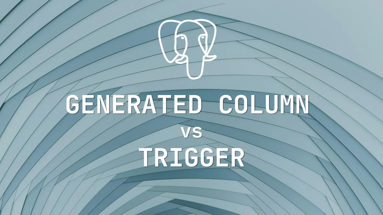 PostgreSQL Generated Column vs Trigger: Which to Use for a Derived Column