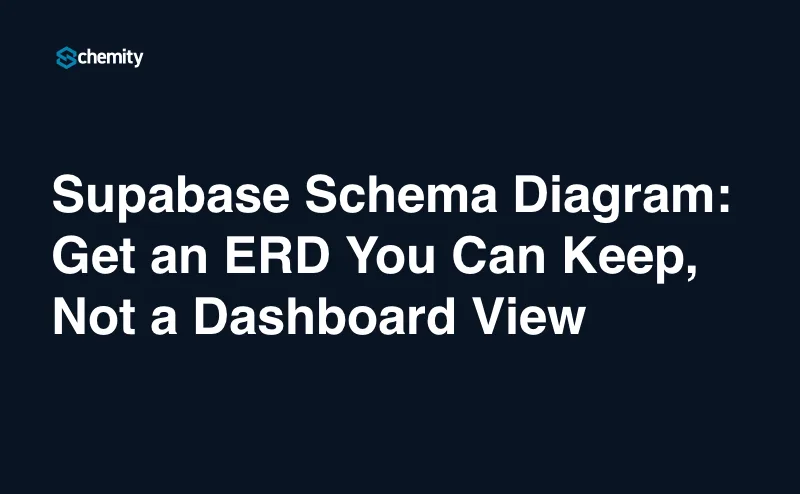 Supabase Schema Diagram: Get an ERD You Can Keep, Not a Dashboard View