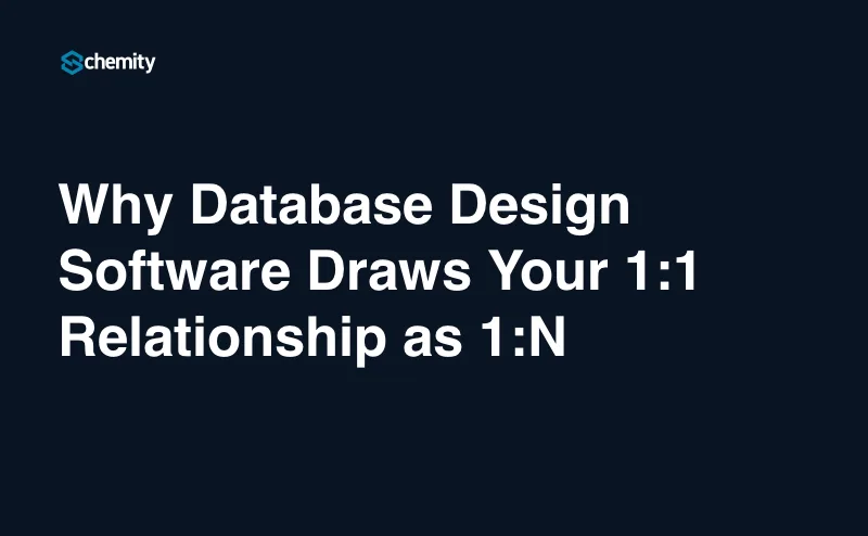 Why Database Design Software Draws Your 1:1 Relationship as 1:N
